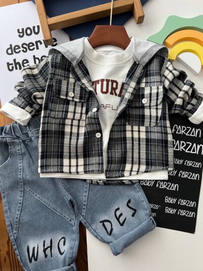 سه تیکه چهارخانه(وارداتی)-کد ۸-۱۴