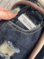 شلوار جین اورجینال زاپدار راه راه - کد 63-20 - تصویر 3